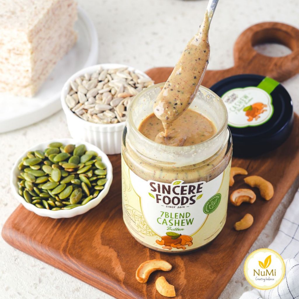 

300g Cashew 7Blend Butter selai kacang mete 7 Blend - Sincere Foods