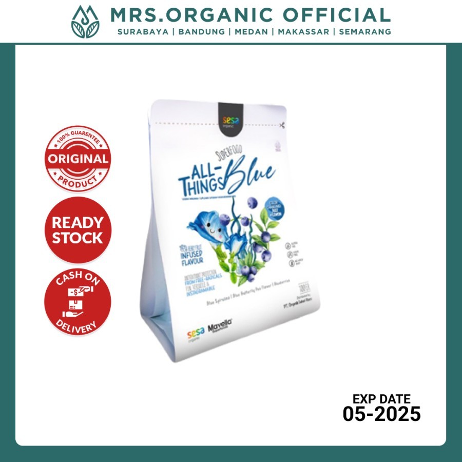 

Superfood Mavella All Things Blue Powder 100g - Minuman Superfoods