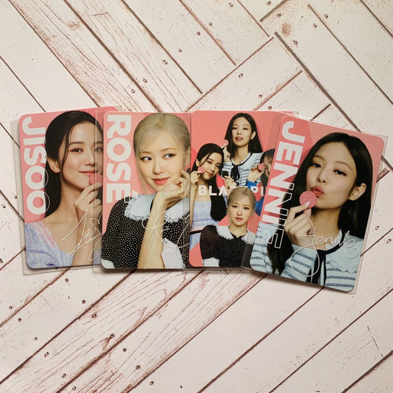 PHOTOCARD PC BLACKPINK BP OREO JISOO ROSE JENNIE