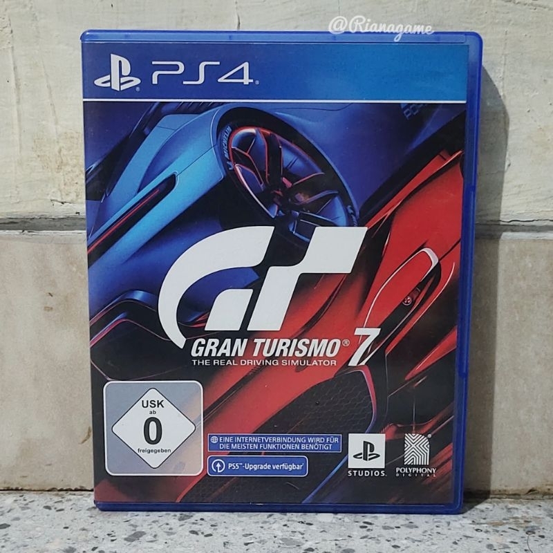 BD Kaset PS4 PS5 Gran Turismo 7 Game CD PS 4 5 Original Playstation Bekas Second Mulus