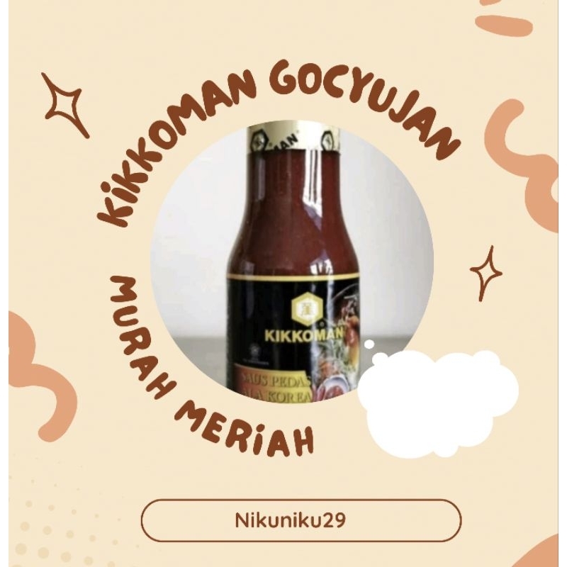 

kikkoman gochujang saos