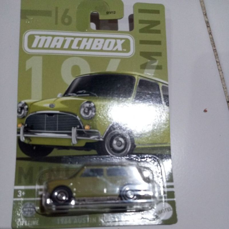 MATCHBOX 1964 AUSTIN MINI COOPER HIJAU