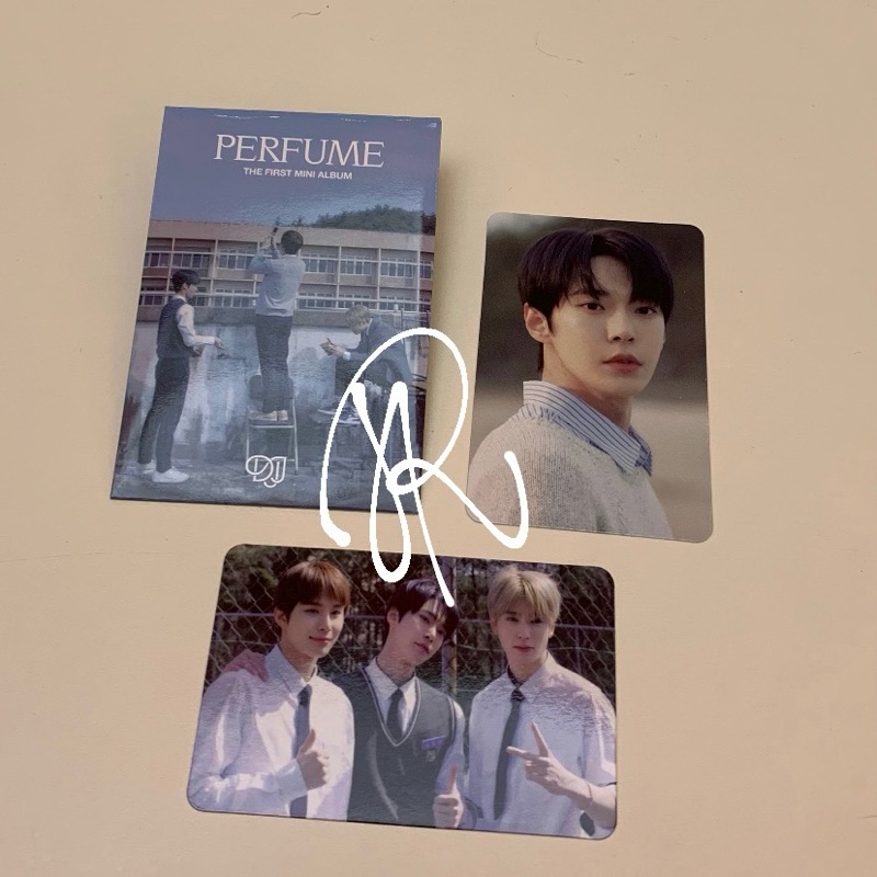 doyoung only photocard nct dojaejung perfume