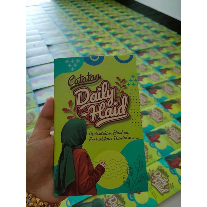 Buku Daily Haid Catatan Bulanan Haid Karya Ning Amiroh