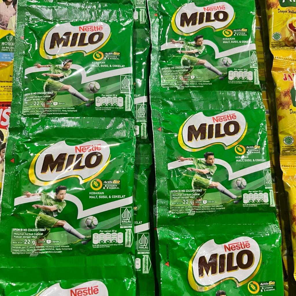 

Milo Activ-Go Minuman Coklat 22 g [10 Sachet/ 1 Renceng]