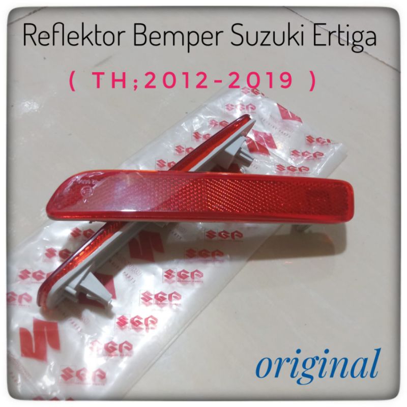 Mata kucing Bemper Ertiga 2012 Up Reflektor Bemper Ertiga Reflektor Bemper Belakang Suzuki Ertiga Or