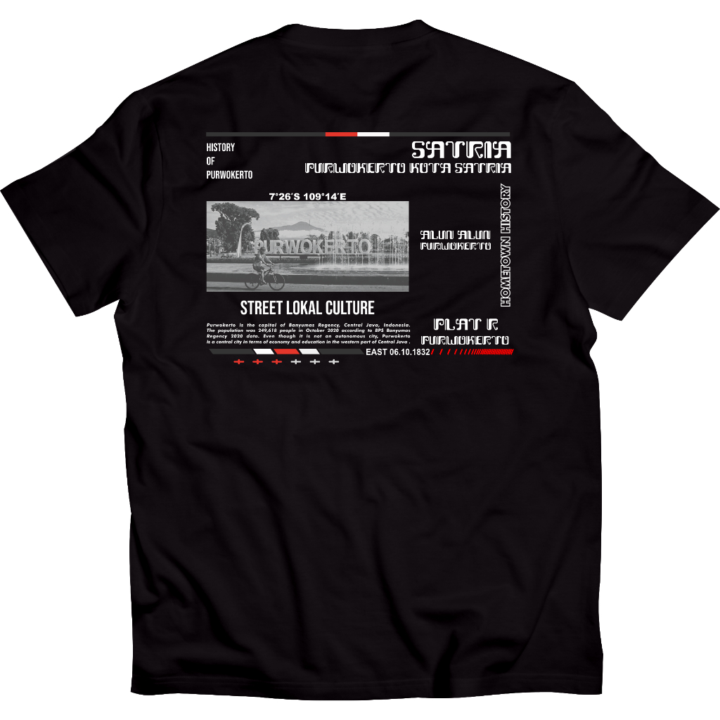 Kaos Purwokerto Tshirt Purwokerto PLAT R