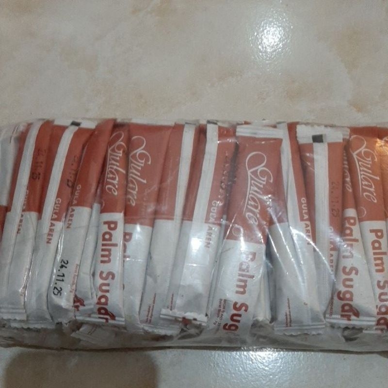

Gula Aren semut Bubuk Organik PALM SUGAR SASHET