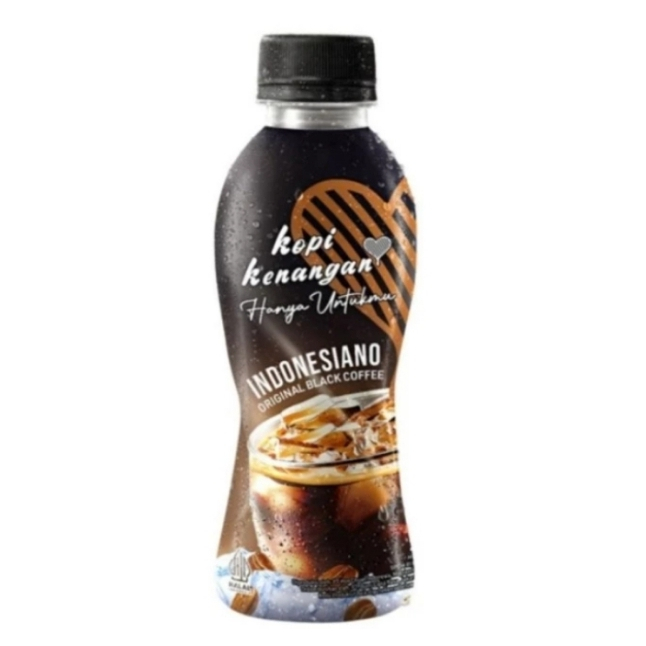 

kopi kenangan indonesiano original black coffe Botol 200ml