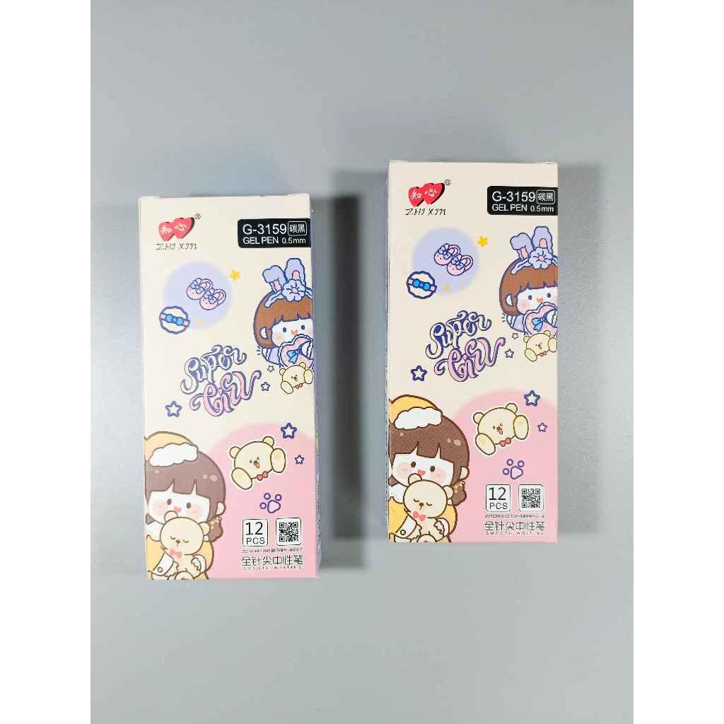 

(PAK) Pulpen Gel Zhi Xin G-3159 / Pulpen Gel Zhi Xin 0.5 mm / Bolpoin Gel Lucu