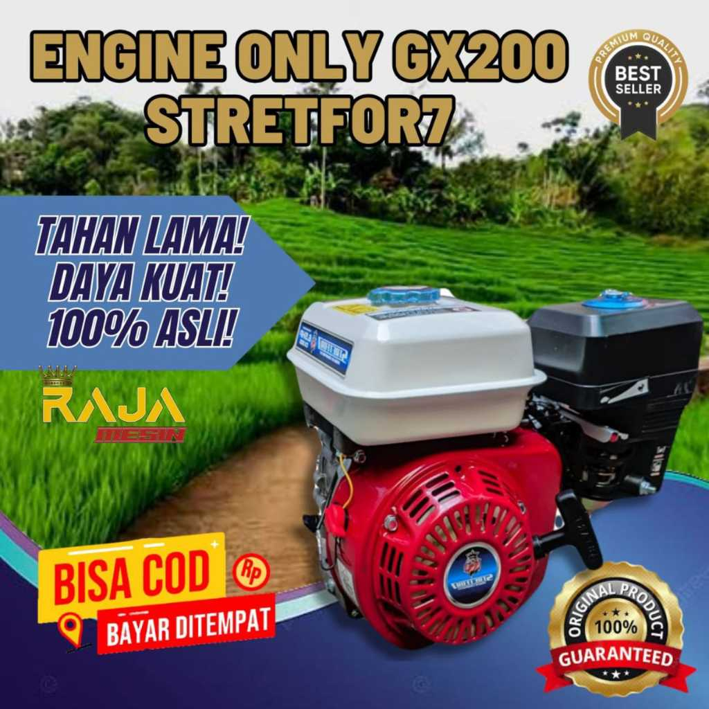 Mesin Penggerak STRETFOR7 GX 200 Engine GX200 Serbaguna