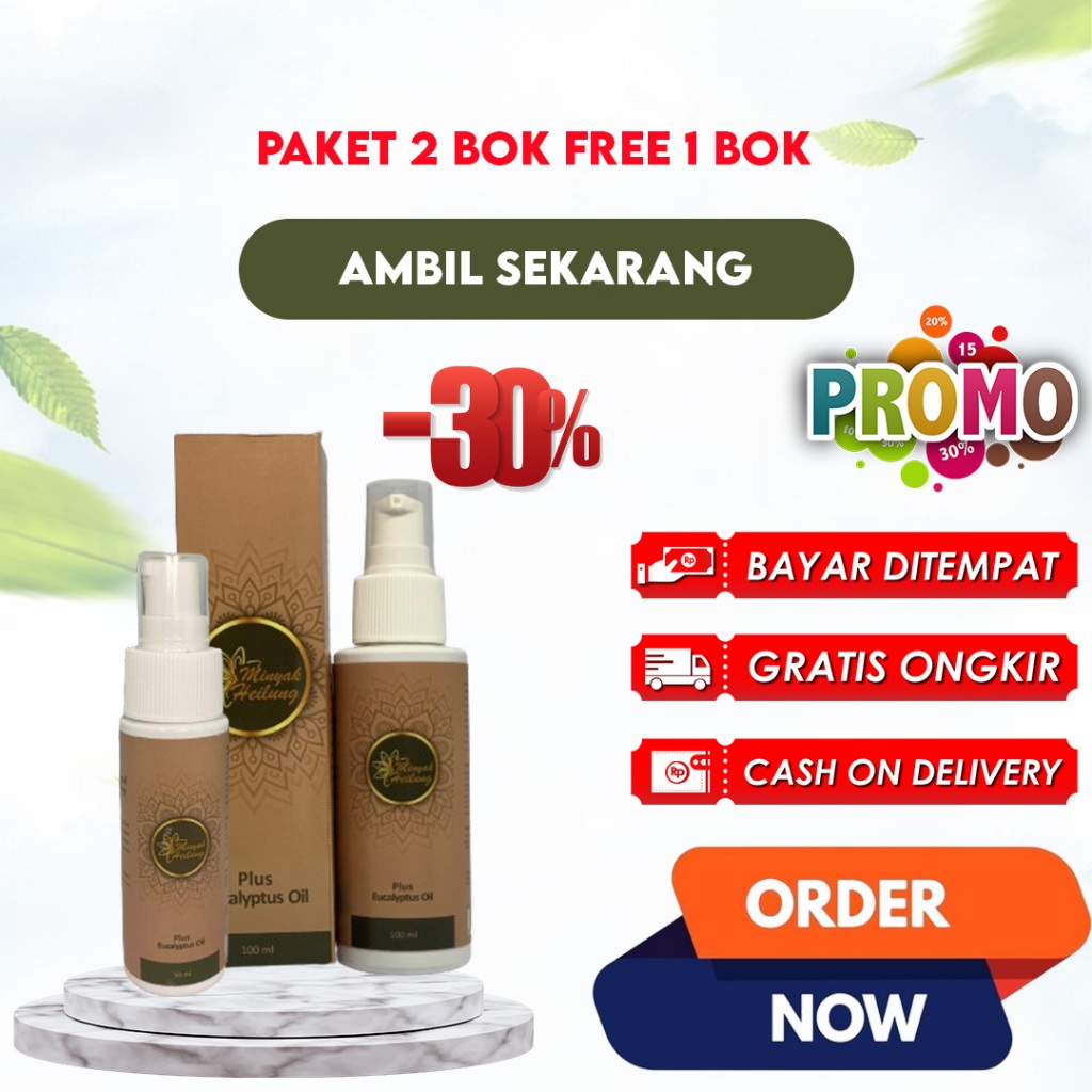 PROMO 30% HEILUNG OIL UNTUK SARAF KEJEPIT