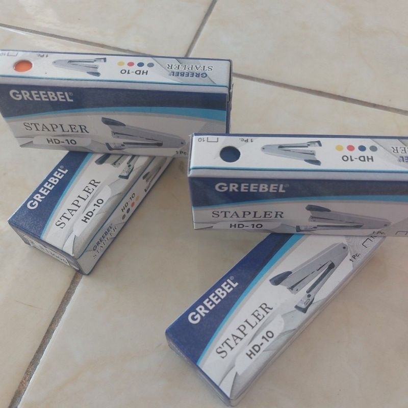 

Stapler GREEBEL HD-10/Jepretan kertas/ Staples kertas. ( RANDOM )