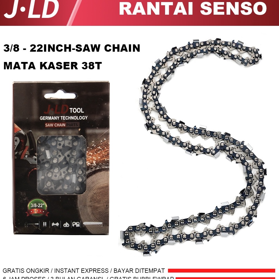 IdC JLD 38 Rantai Senso 325 Rantai Senso 22 Rantai Potong 38 mata BAR v Promo
