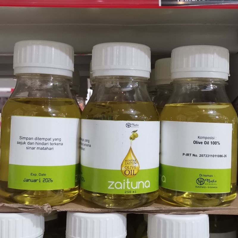 

Minyak Zaitun Zaituna Olive Oil Isi 250ml