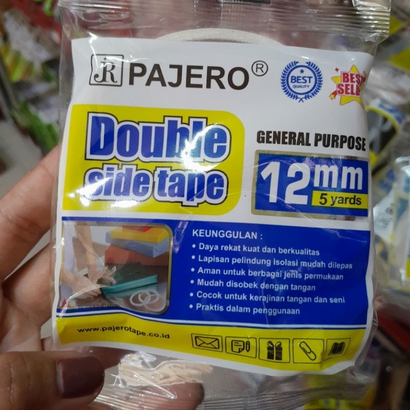 

DOUBLETAPE 12MM PAJERO/ DOUBLE TAPE MURAH GROSIR