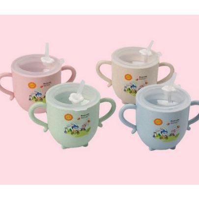 Gelas Minum Anti Tumpah Baby Cup / Gelas Minum Anak Anti Tumpah Gelas Jerami Mug
