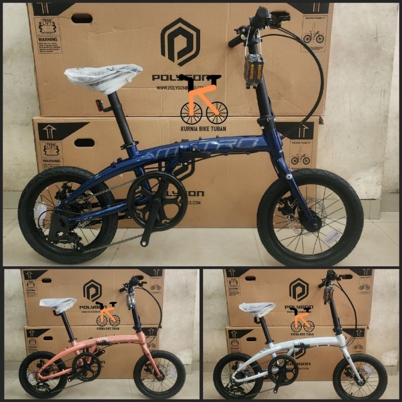 Sepeda Lipat 16 POLYGON METRO Folding Bike