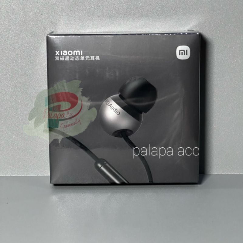 HEADSET EARPHONE ORI Xiaomi MI IN-EAR ORIGINAL EARPHONE XIAOMI HYBRID HI-RES BASS HEADSET XIAOMI RED