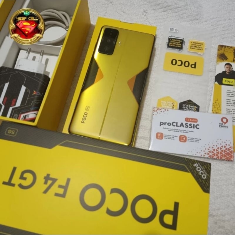 Xiaomi Poco F4 GT 5G 12/256GB Second Bergaransi