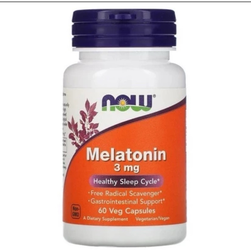 NOW Melatonin 3mg