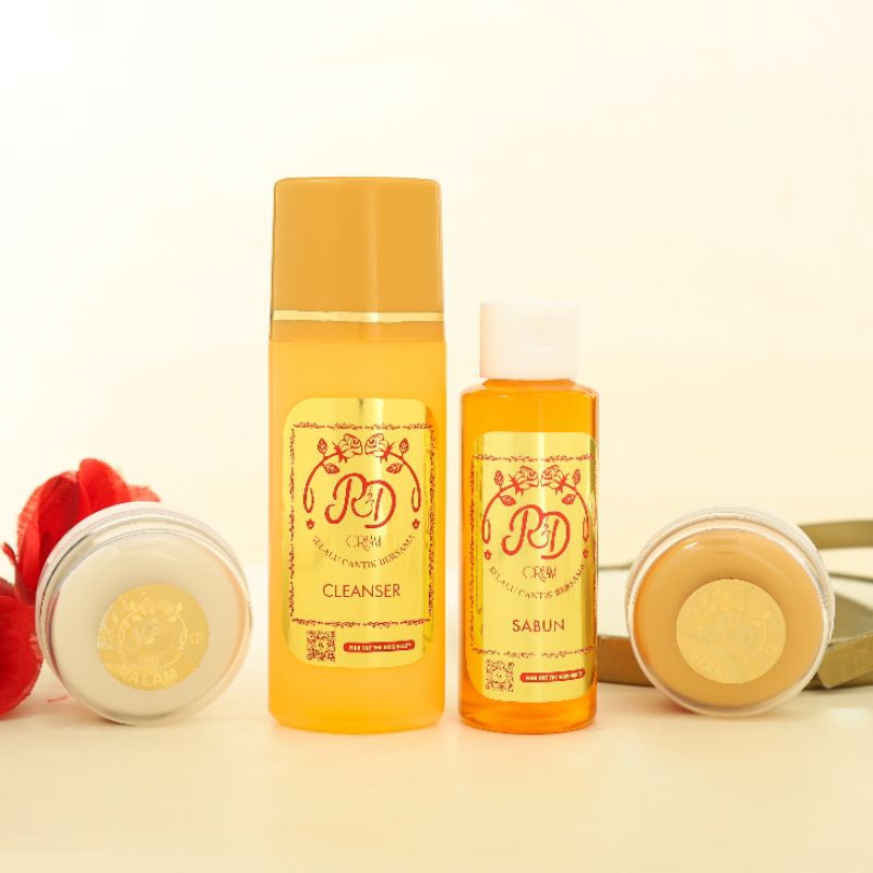 CREAM RD GOLD PAKET CLEANSER BY RINNA DIAZELLA