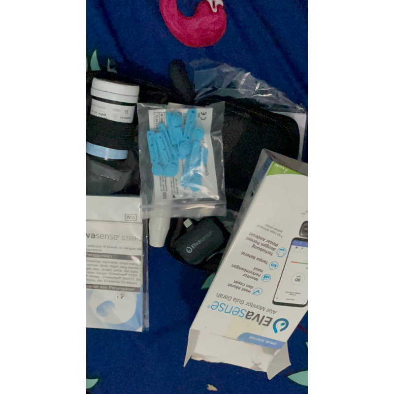 Elvasense Alat Monitor Gula darah