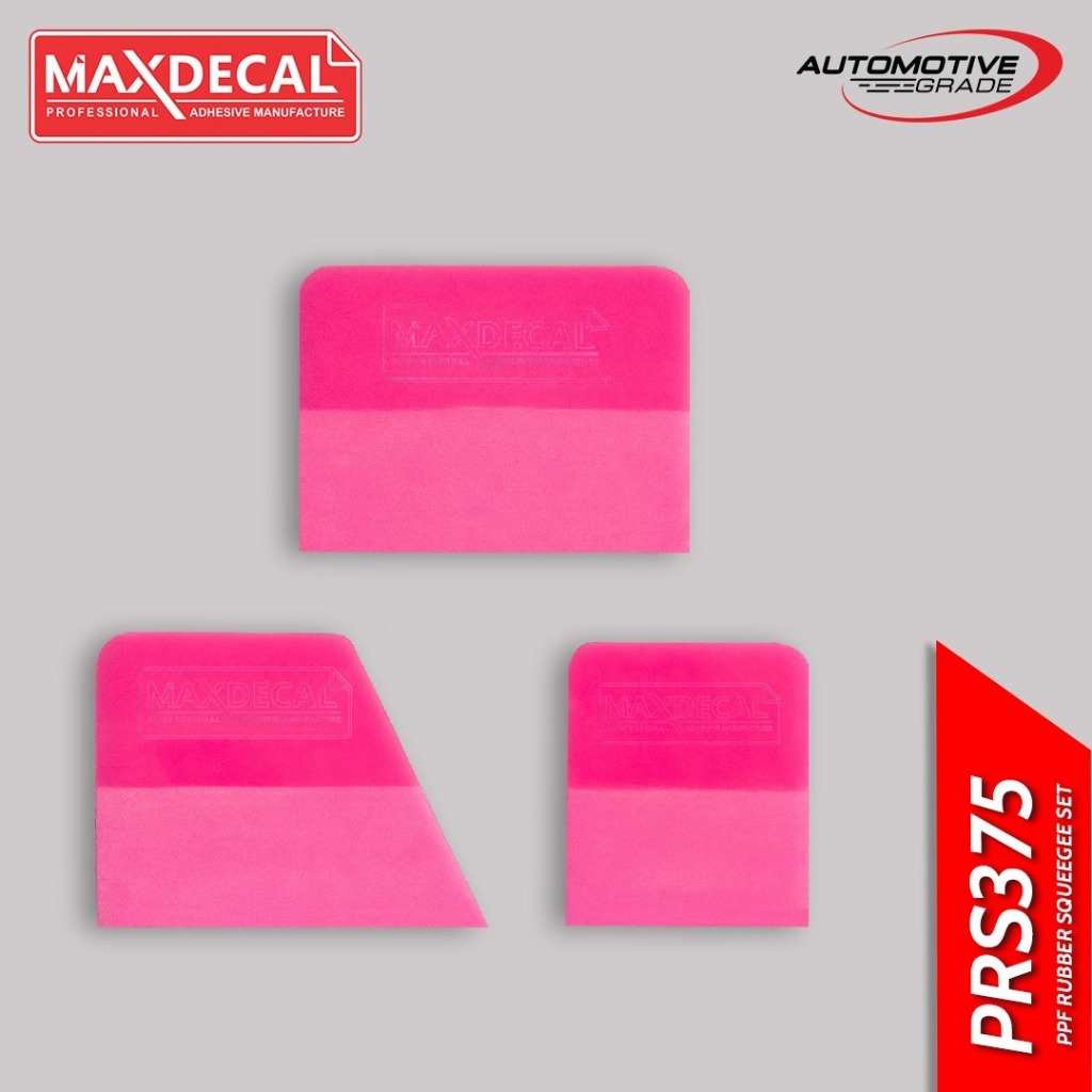 Kape Rakel PPF Rubber Squeegee Set Maxdecal PRS Series Original