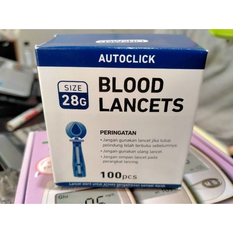 Blood Lancet Auto Click