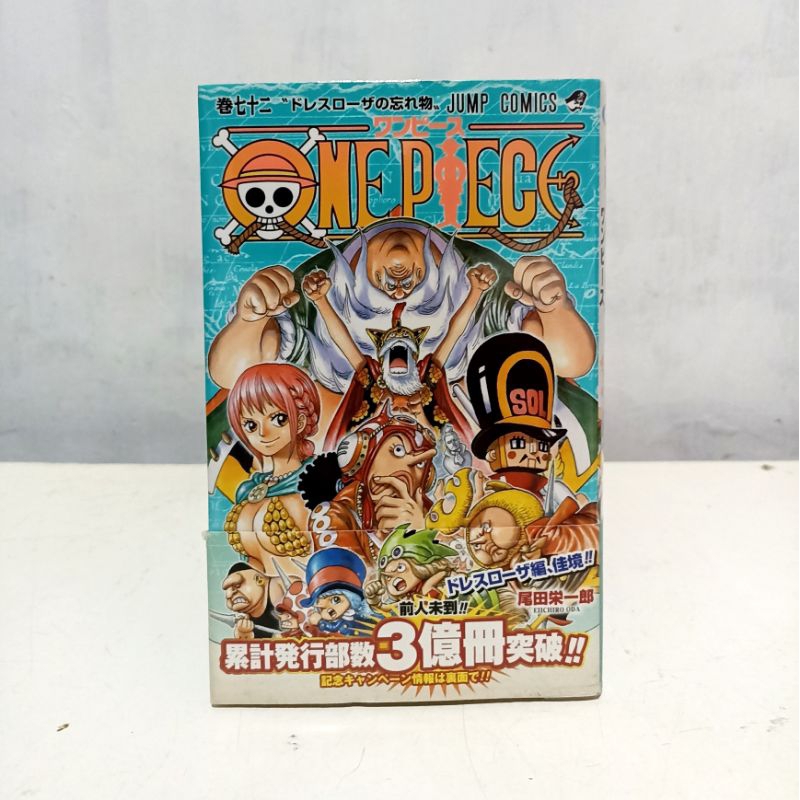 Komik One Piece 72 Bahasa Jepang
