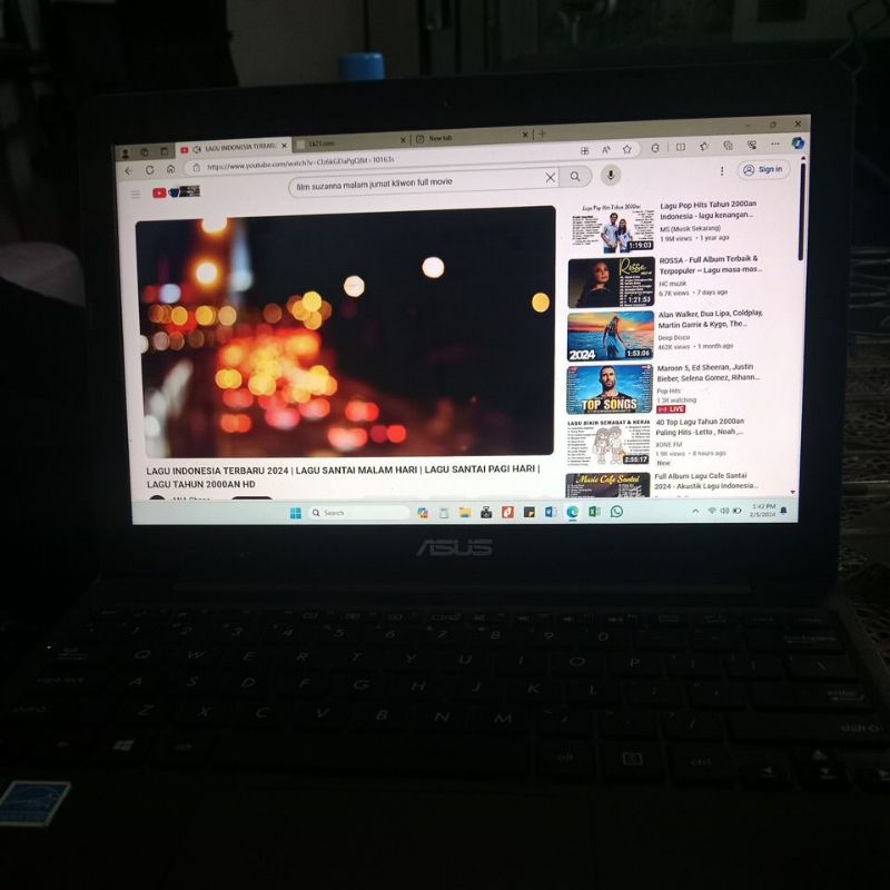 notebook asus second