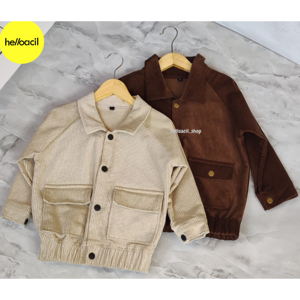 Jaket Anak/Jaket Anak Corduroy