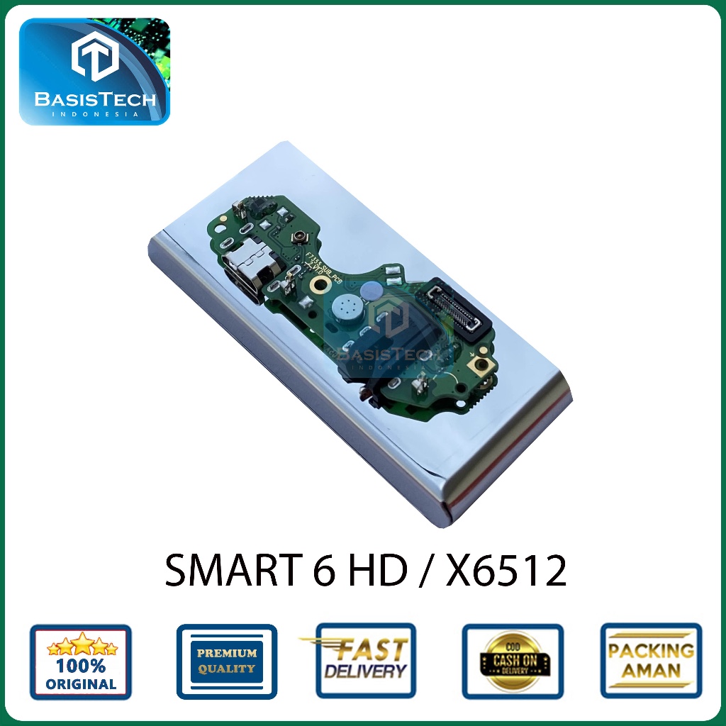 FLEXIBLE KONEKTOR CAS CHARGER INFINIX SMART 6 HD X6512 ORIGINAL QUALITY