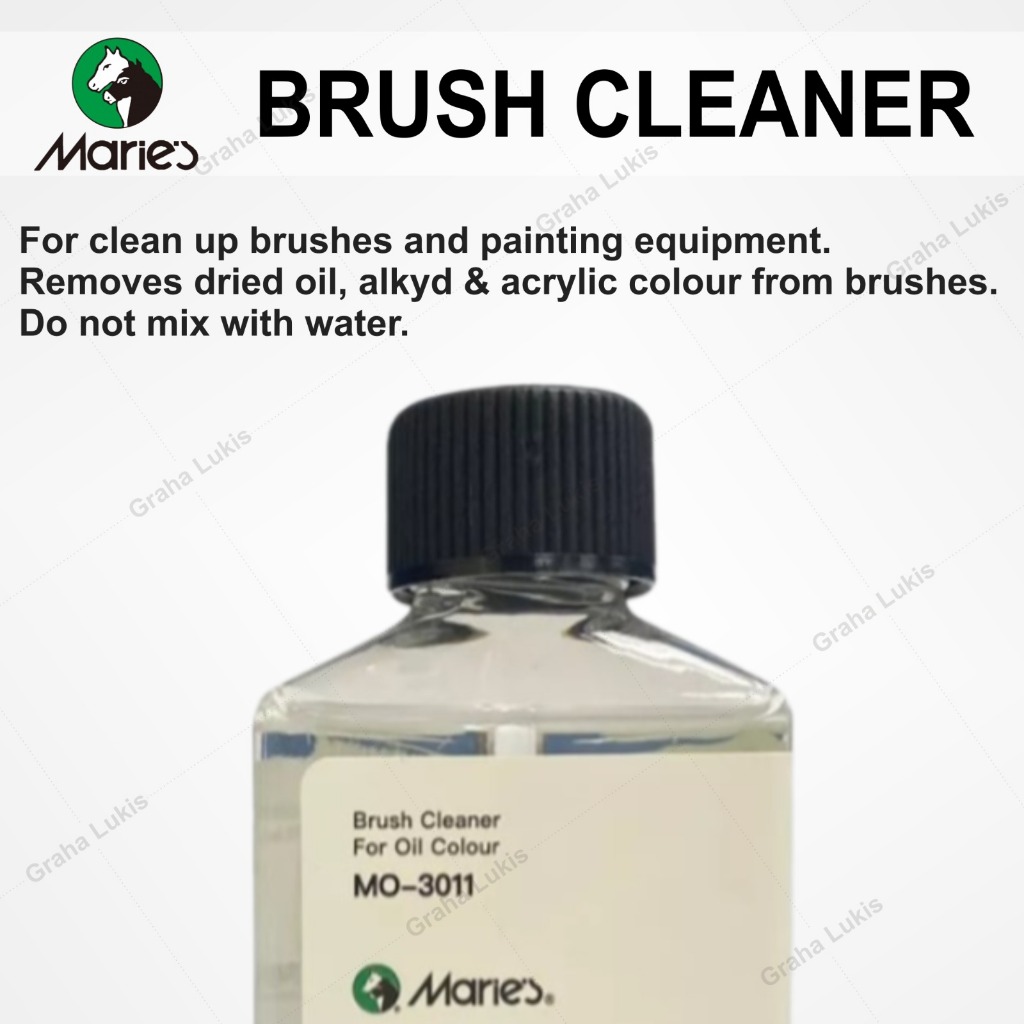 

HJK MARIES Brush Cleaner 100ml MO-3011 - Cairan Pembersih Kuas