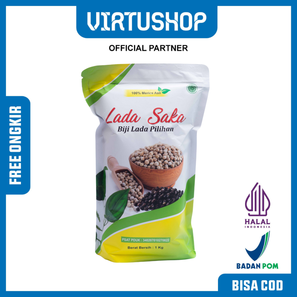 

LADA BUBUK MURNI 1 kg 100 % asli sudah lolos kementan dan halal MUI