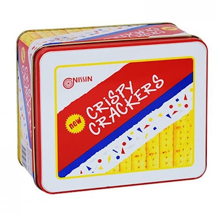 

[Satuan & DUS] Nissin Crispy Crackers Kaleng 750g Kemasan | Kue Lebaran | Kue Kering |