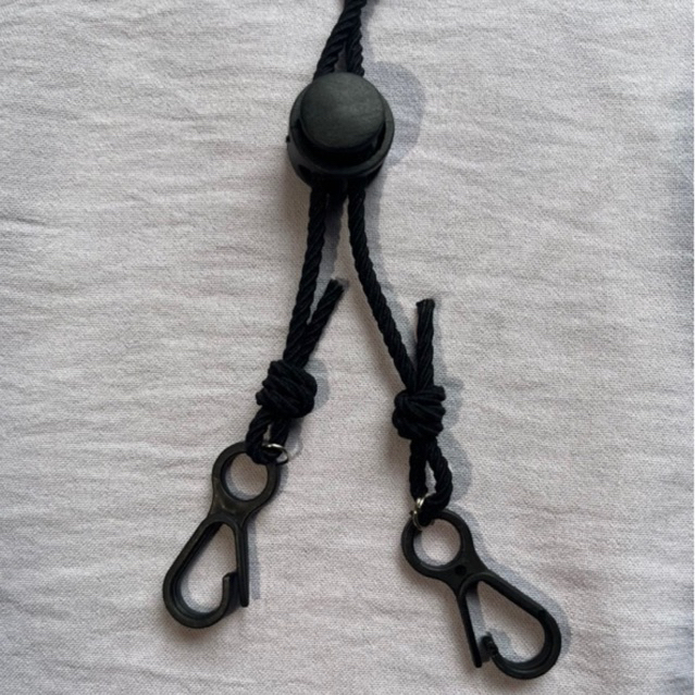 Strap Masker Polos 2 in 1 Konektor Headloop / Tali Masker