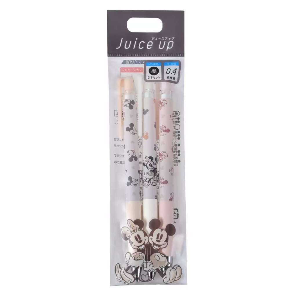 

Pilot Juice Up Disney Mickey Mouse Minnie Mouse Dull Series Disney Store Exclusive 0.4mm Gel Ink Pen Limited Edition