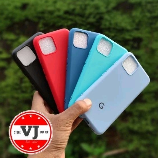 Softcase Google Pixel 4 / 4XL With LOGO Case Beludru Pixel4