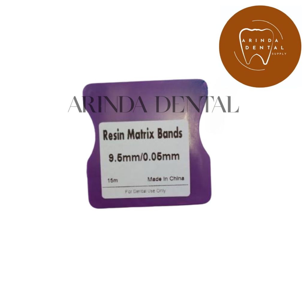 Dental resin matriks | matrix band transparan | mylar seluloid | celluloid strip roll | seluloid str