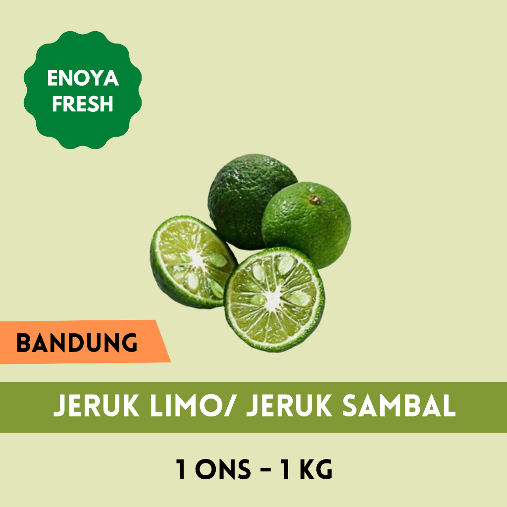 

Jeruk Limo/ Jeruk Sambal 1 ons - 1 kg Bandung