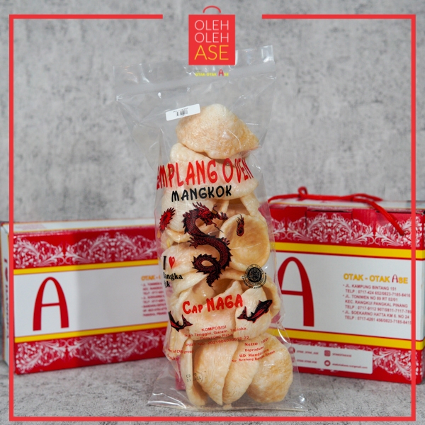 

OTAK OTAK ASE - Kemplang Oven Cap Naga 100GR (1091)