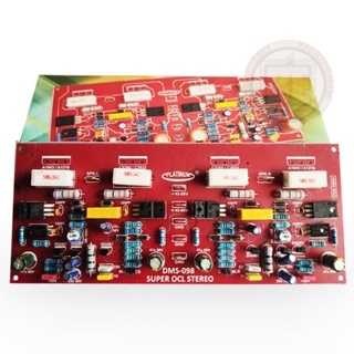 Kit Driver Power Amplifier SOCL Super OCL Stereo DMS 098 Platinum