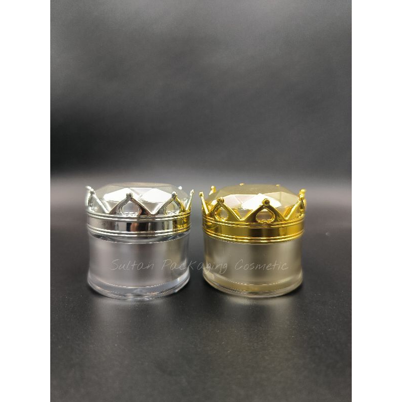 POT CREAM ACRYLIC POT KRIM AKRILIK MAHKOTA 10 GRAM