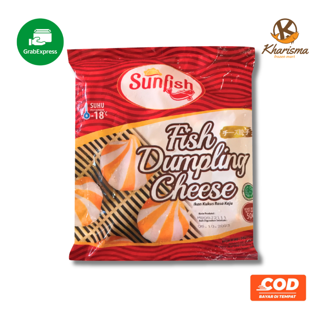 

Sunfish Dumpling Keju Frozen Food 500g