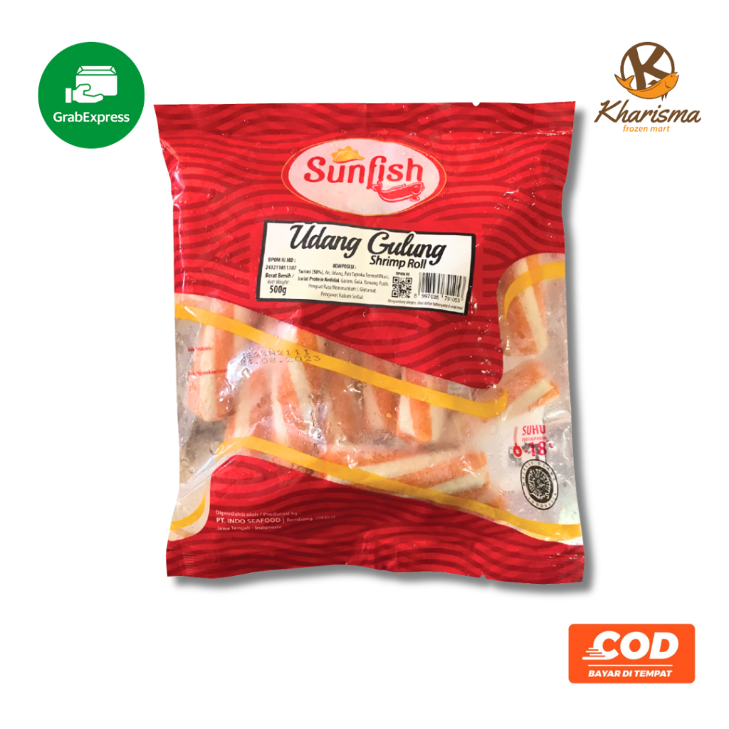 

Sunfish Udang Gulung Seafood Frozen Food Mix 500g