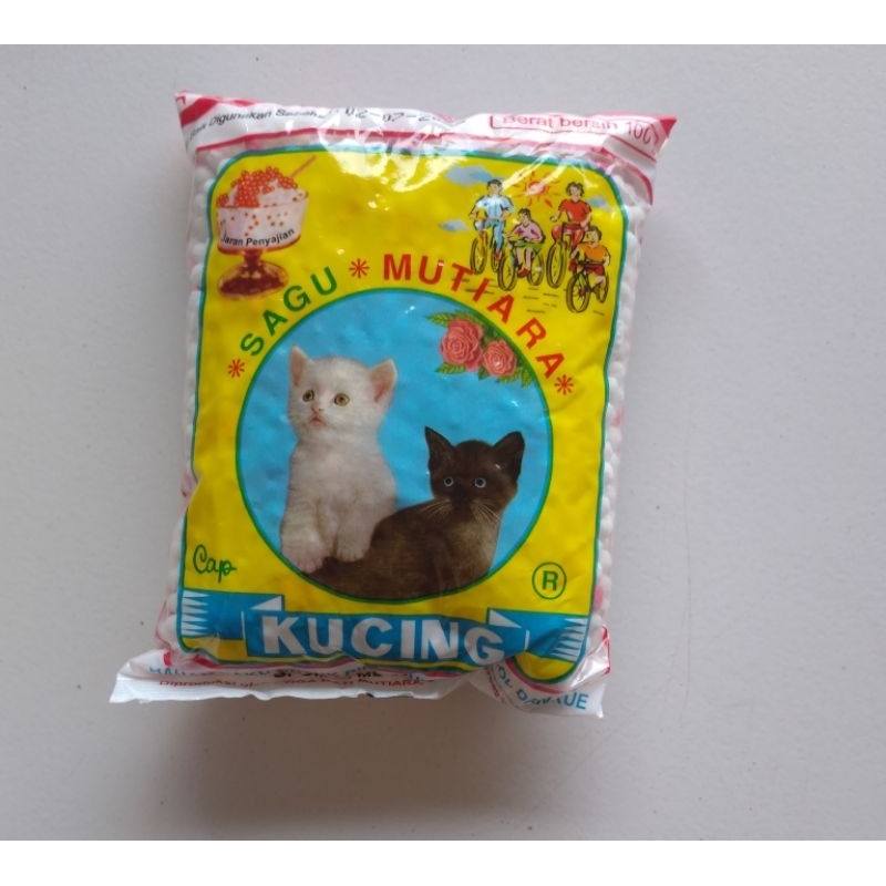 

Sagu Mutiara Cap Kucing 100GR