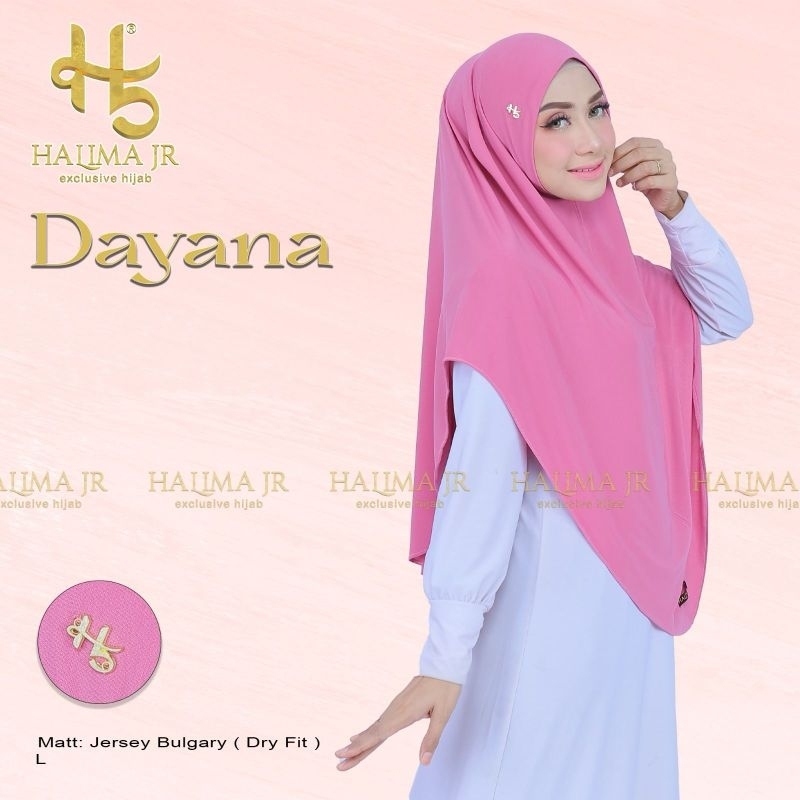 HALIMA _ HIJAB INSTAN DAYANA SIZE L