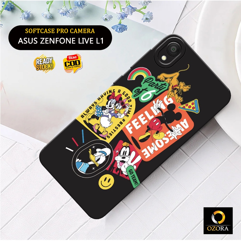 OZORA - Case Asus Zenfone Live L1 Terbaru - Fashion Case KARTUN - Casing Asus Zenfone Live L1 - Akse