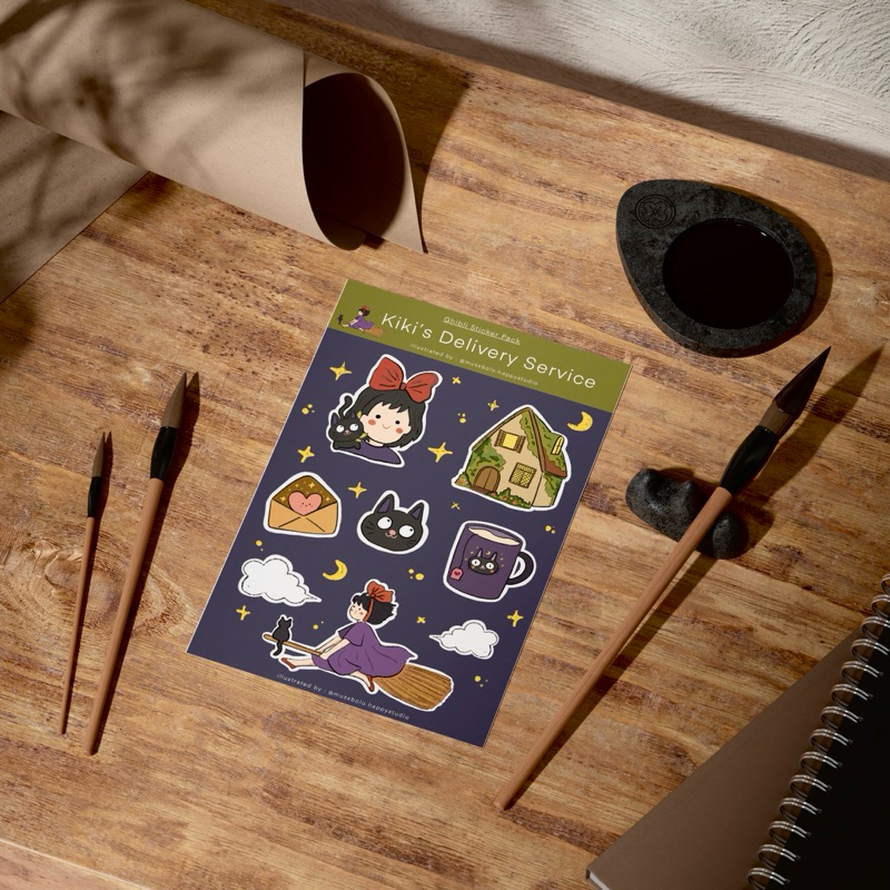 

Ghibli premium sticker set kisscut | kiki delivery service stickers set |my neighbor totoro stickers | studio ghibli sticker | ghibli fan art | studio ghibli merch | ponyo | spirit away studio ghibli | jiji cat stickers | sticker laptop |kado ultah gift